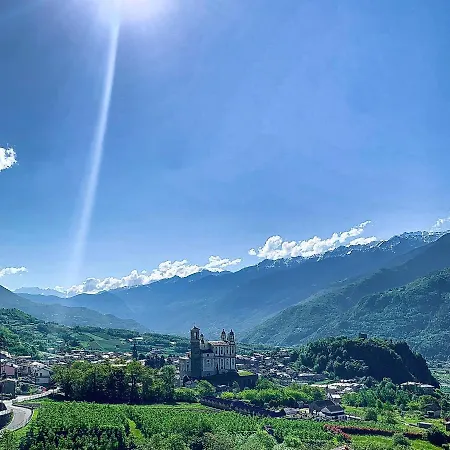 Panoramic Italian Alps Valtellina Near Sondrio, Tirano Appartement *